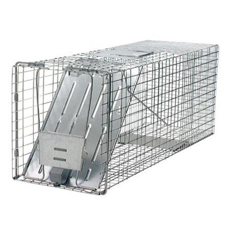 MAKEITHAPPEN 10 in. W x 32 in. L x 12 in. H One Door Groundhog Animal Trap MA38614